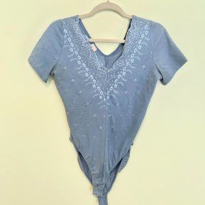 Clifford & Wills (J.Crew) Light Blue Bodysuit